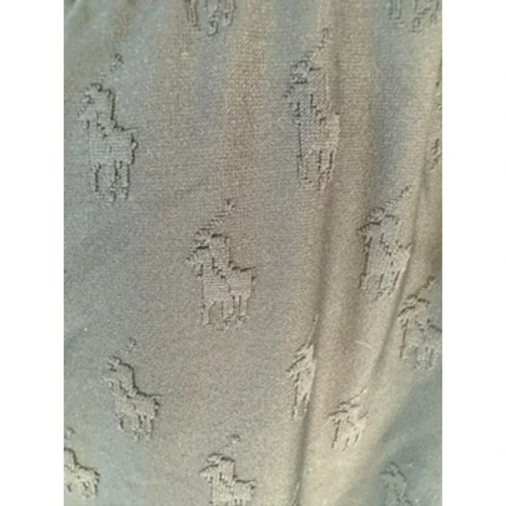 Polo Ralph Lauren Black Tonal Jacquard Pony Logo One Piece Swimsuit NWT Size M